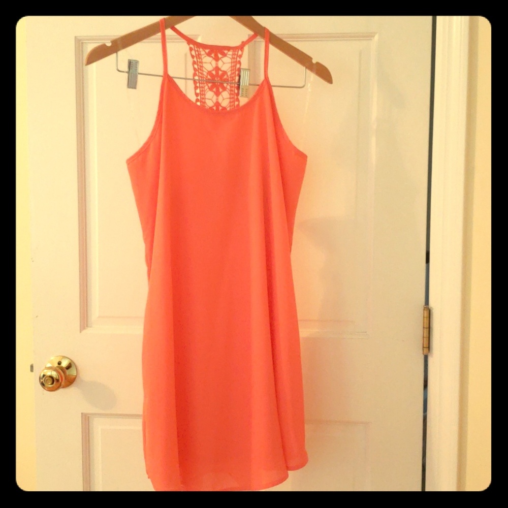Alya Coral Dress
